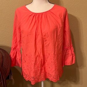 👚 NWT Crown & Ivy brand women’s long sleeve shirt